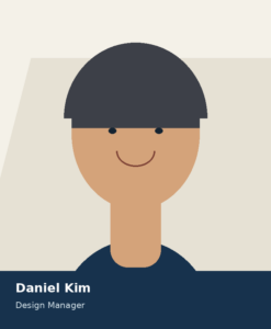 Daniel Kim - fictional demonstration profile